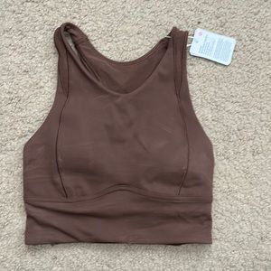 LULULEMON BROWN TRAINING BRA